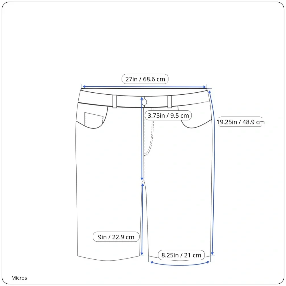 Micros Clothing Boys Skater Shorts - Picture 6 of 6